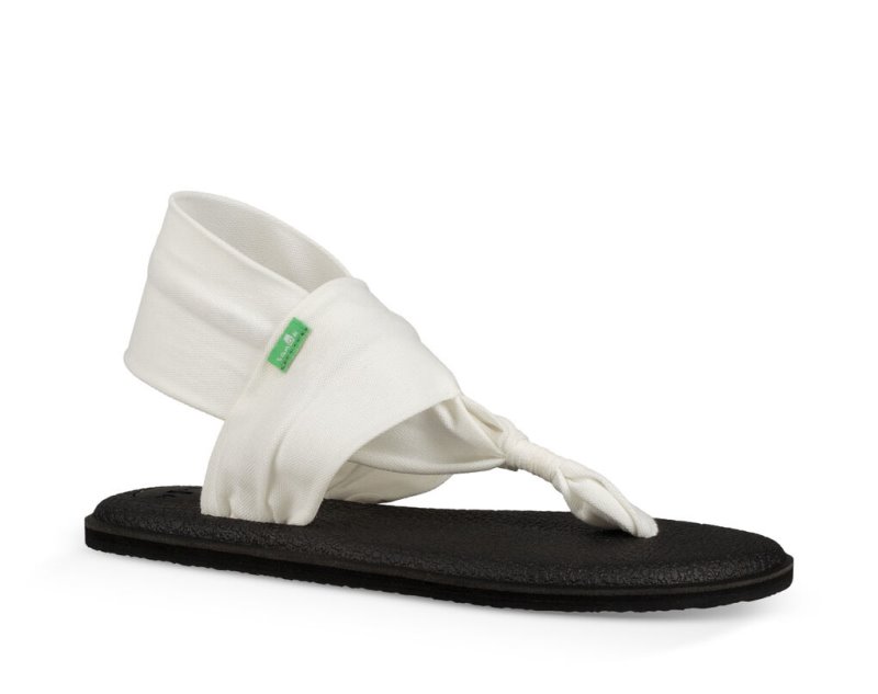 Sanuk Yoga Sling 2 - Sanuk Sandals Womens White - Philippines CHXJLU692